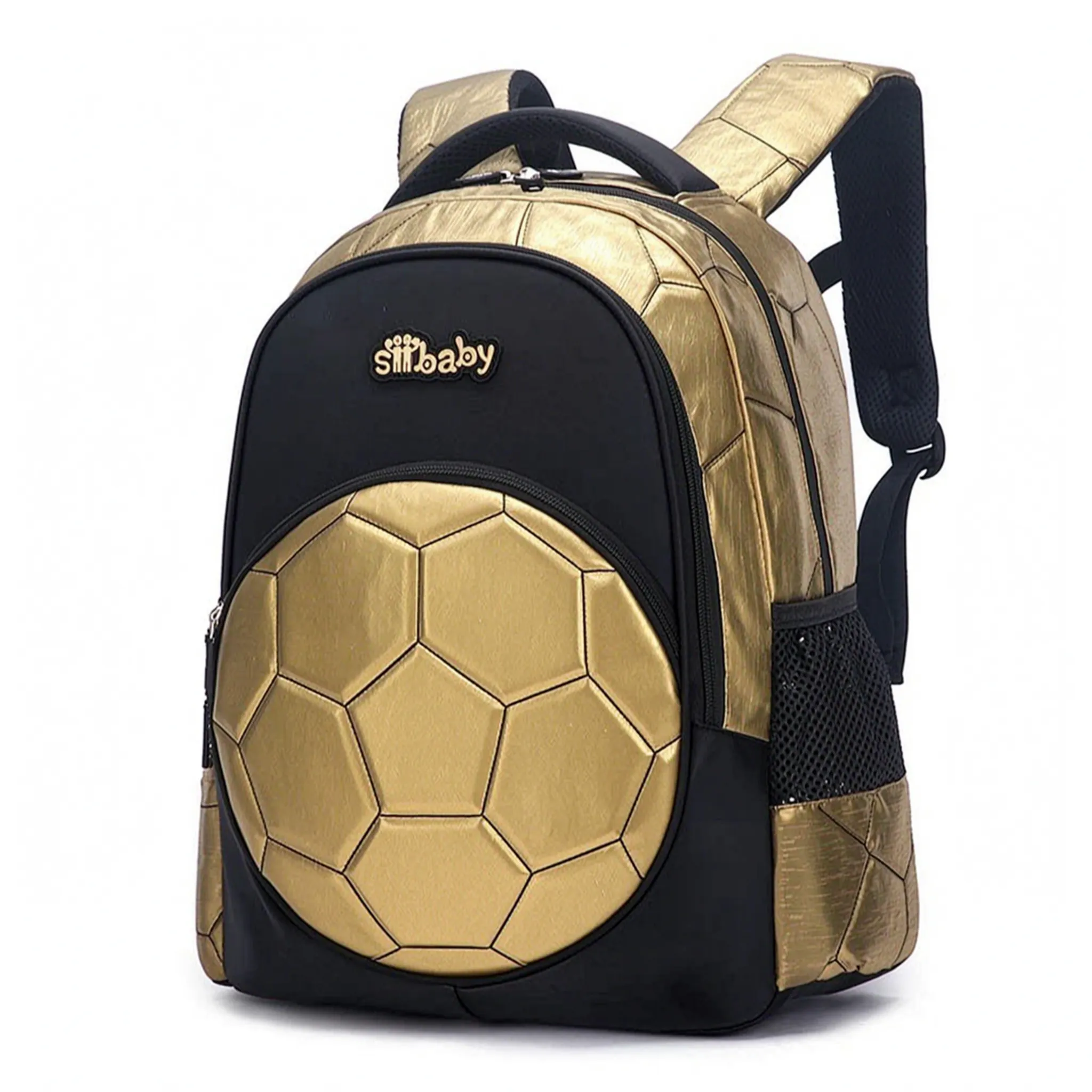Mochila Escolar | Diseño Fútbol 3D | Niños
