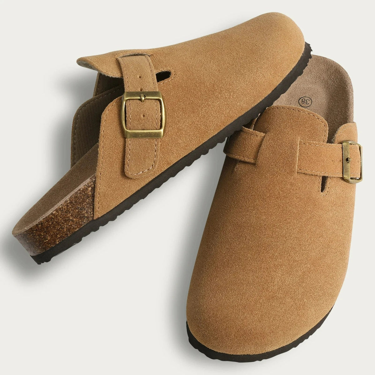 Sandalias para Hombre | Comodidad Slip-On, Suela de Corcho
