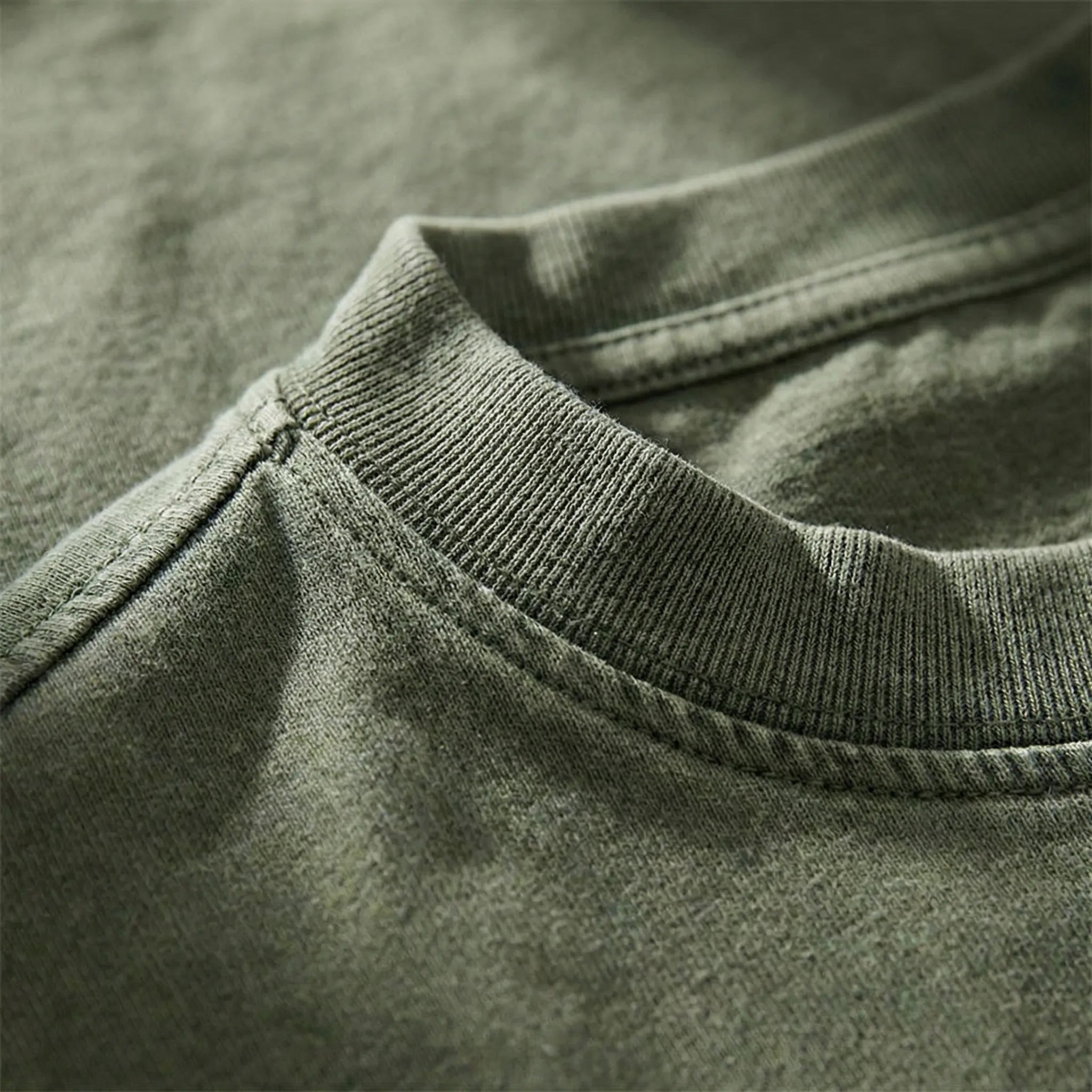 Camiseta Para Hombre | Oversized Lavado Vintage