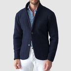 Cardigan hombre punto casual corte moderno