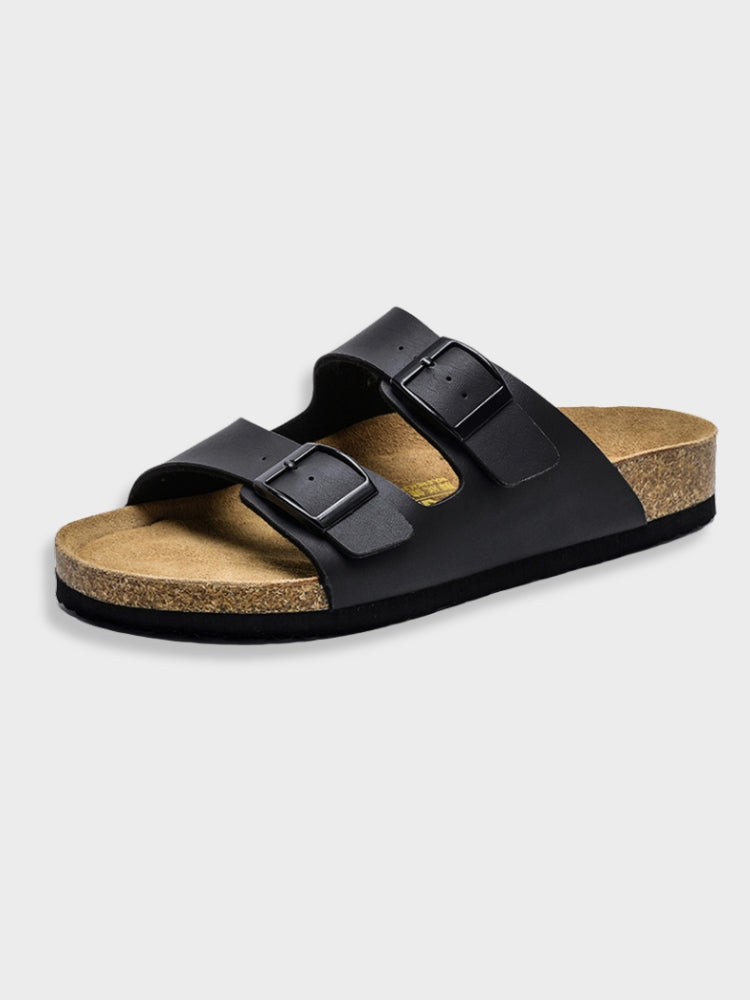 Sandalias Adrien | Cuero Sintético, Ergonómicas, Sin Crueldad Animal