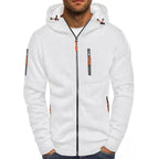 Sudadera con capucha hombre algodón poliéster con bolsillos frontales y capucha doble capa