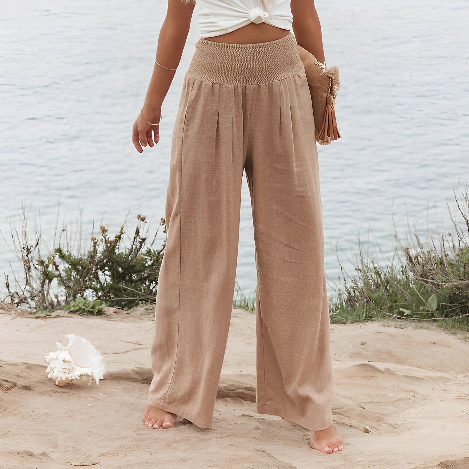 Pantalones Anchos para Mujer | Cintura Alta, Cómodos | Elegancia Diaria