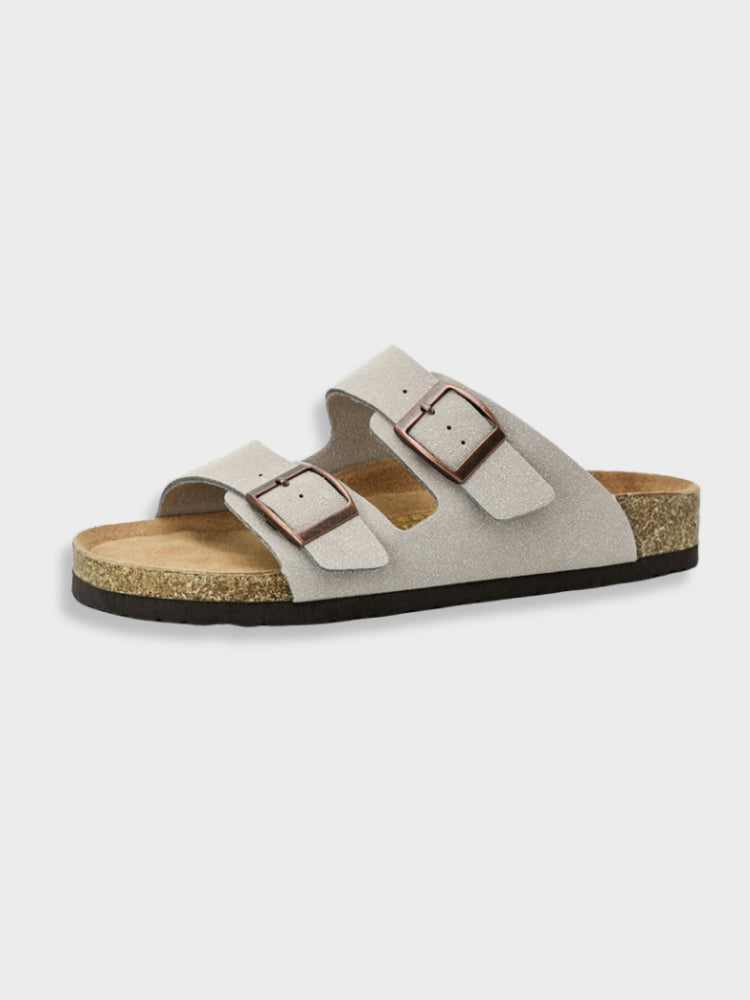 Sandalias Adrien | Cuero Sintético, Ergonómicas, Sin Crueldad Animal