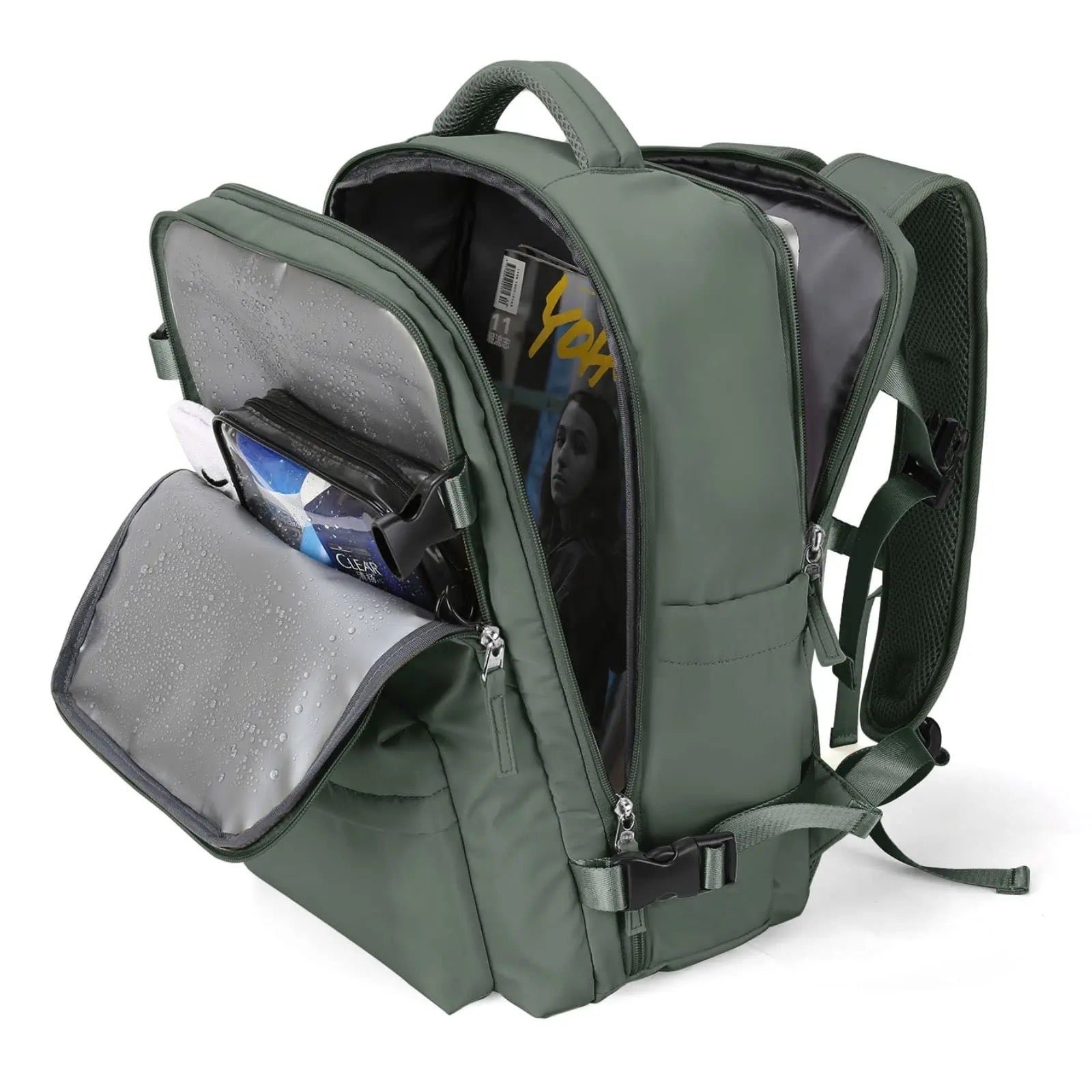 Mochila Espaciosa Versátil - TrailSafe Pro
