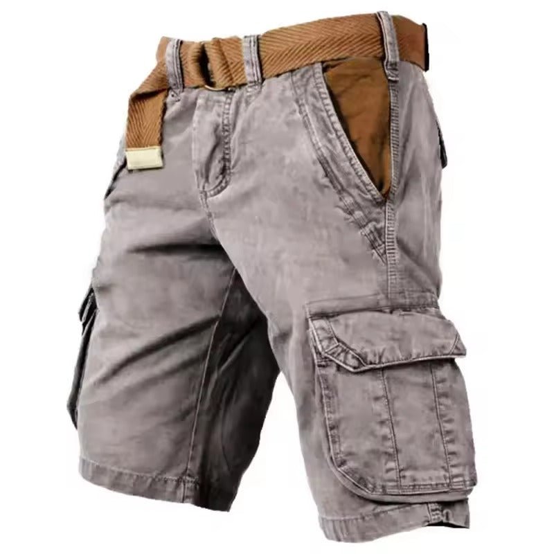 Pantalones cortos para hombre | Exterior y descanso | Múltiples bolsillos