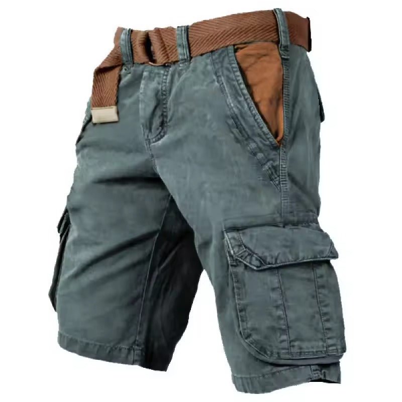 Pantalones cortos para hombre | Exterior y descanso | Múltiples bolsillos