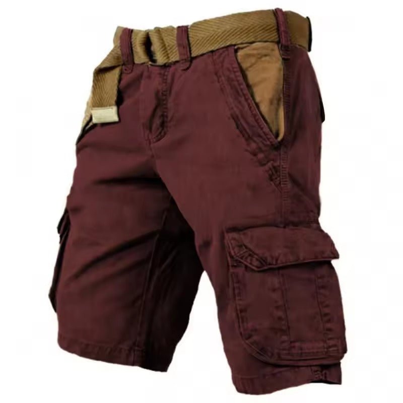 Pantalones cortos para hombre | Exterior y descanso | Múltiples bolsillos