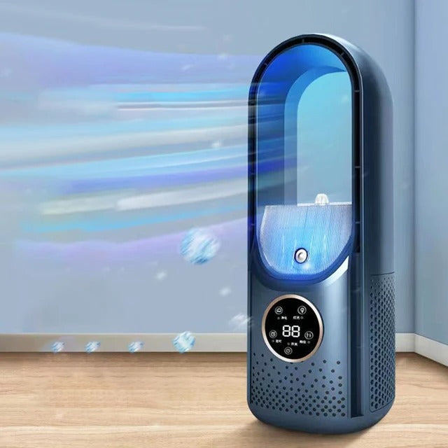 Aire acondicionado portátil sin aspas silencioso USB para hogar y oficina