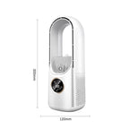 Aire acondicionado portátil sin aspas silencioso USB para hogar y oficina