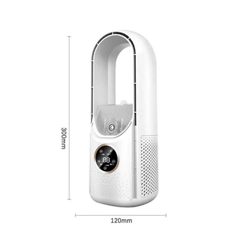 Aire acondicionado portátil sin aspas silencioso USB para hogar y oficina