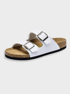 Sandalias Adrien | Cuero Sintético, Ergonómicas, Sin Crueldad Animal