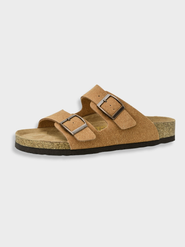 Sandalias Adrien | Cuero Sintético, Ergonómicas, Sin Crueldad Animal